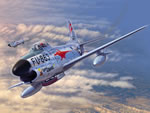 "F-86D Sabre Dog, 97th FIS" Stu Shepherd S/N Limited Edition Print